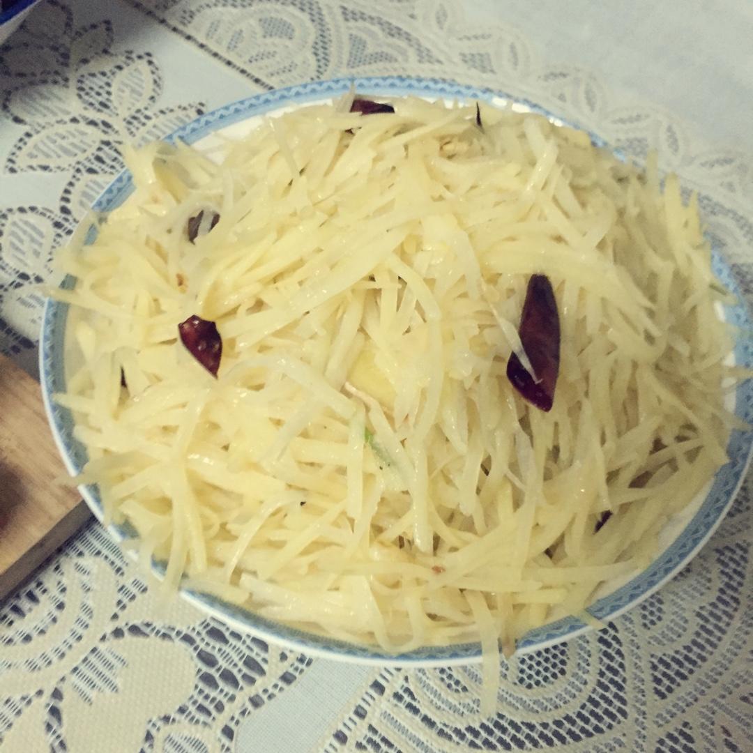 酸辣土豆丝 Shredded Potato