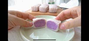 仙气椰奶紫薯冰皮月饼的做法 步骤28