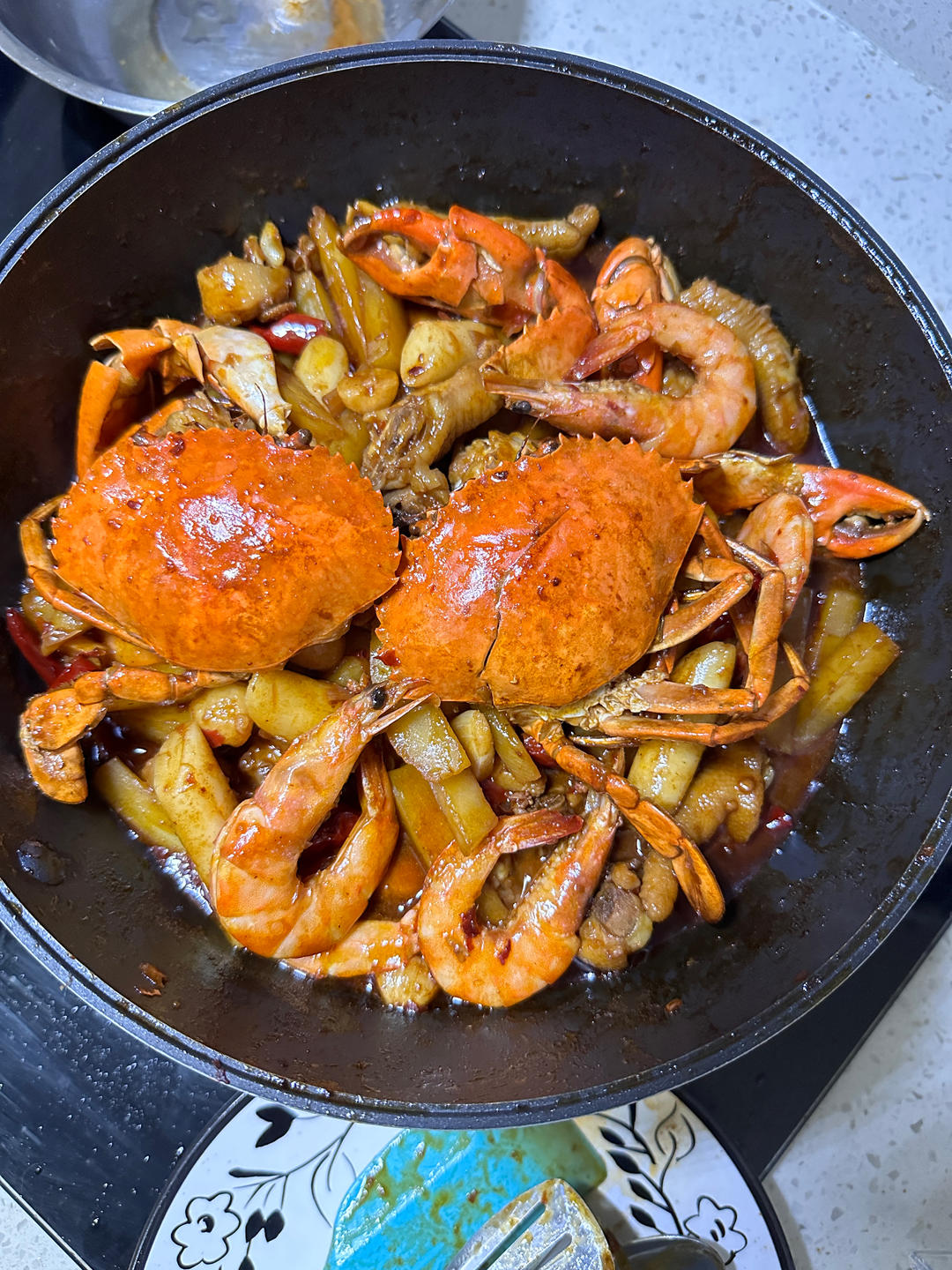 胖哥俩肉蟹煲