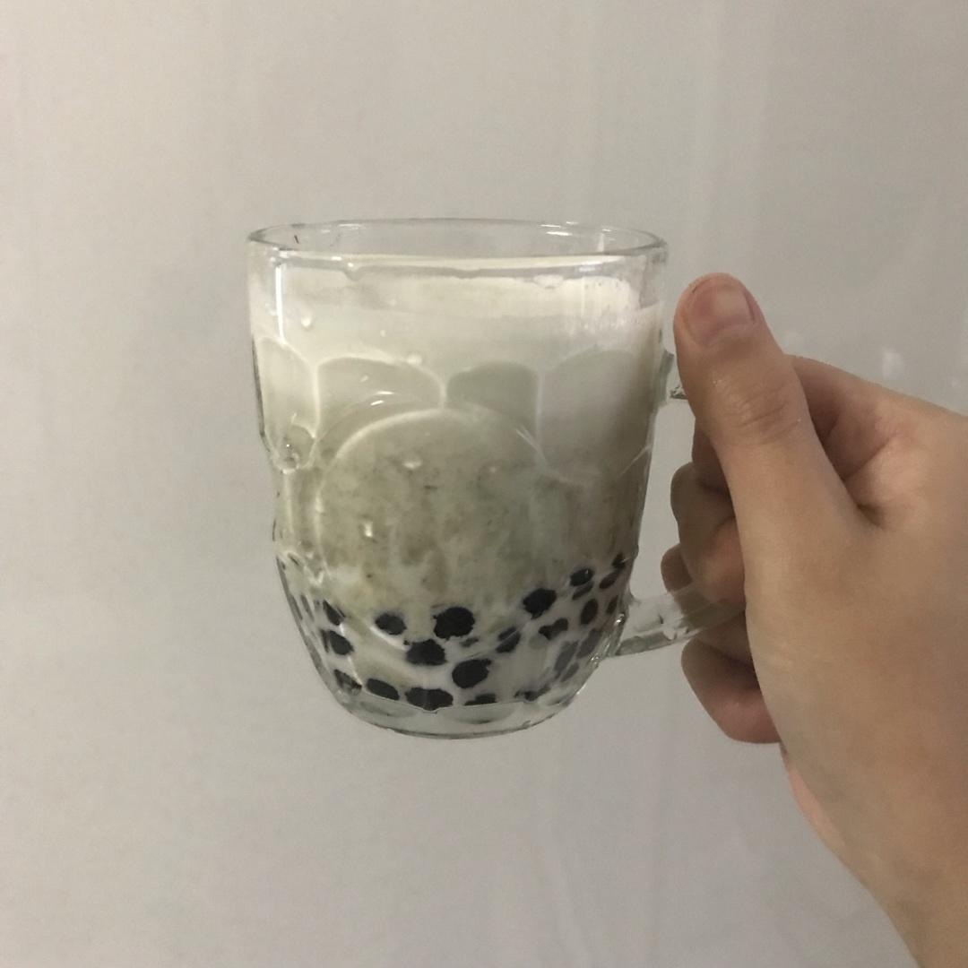 珍珠绿豆沙鲜奶-挑战台湾第一好喝