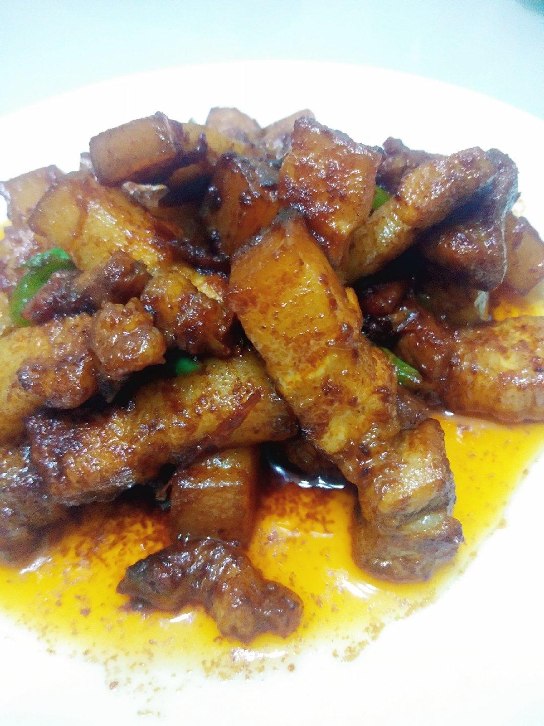 不焯水不放油的家常红烧肉