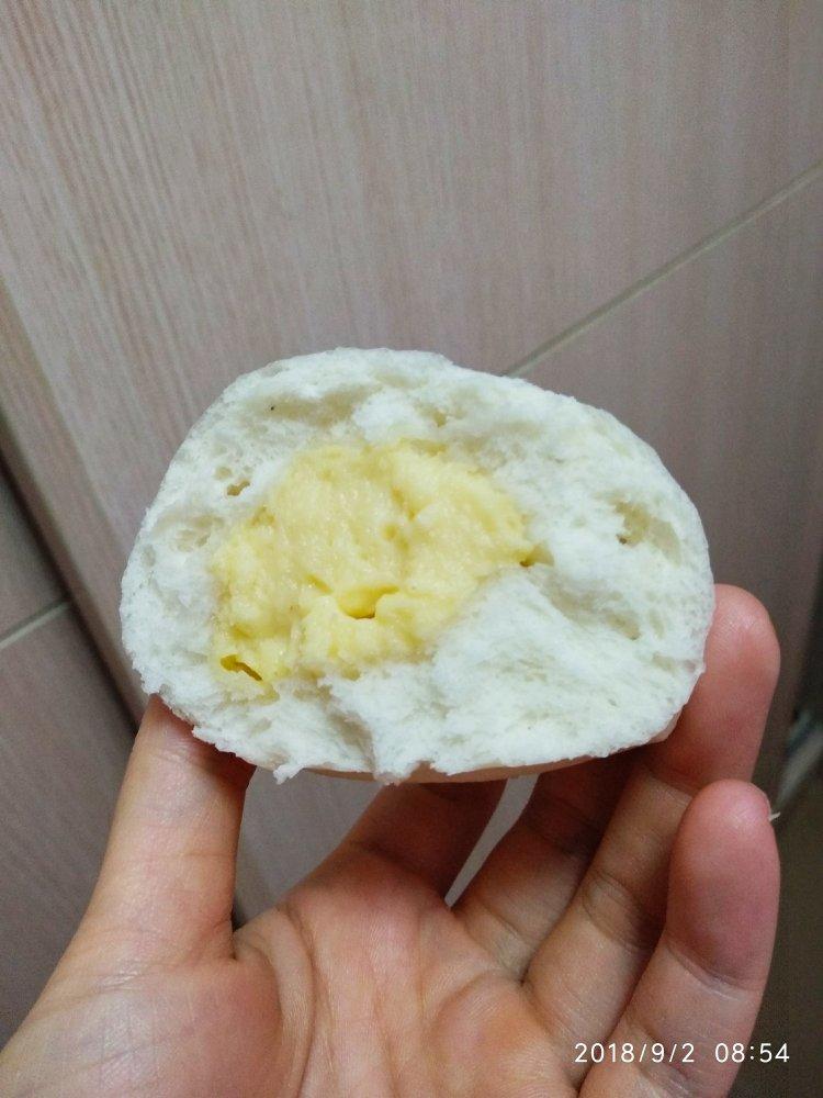 自制无油奶黄包