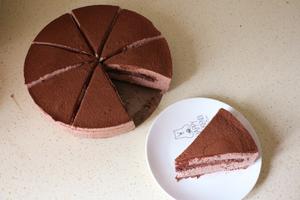 巧克力慕斯蛋糕的做法 步骤15