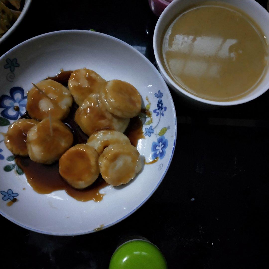 红糖糍粑