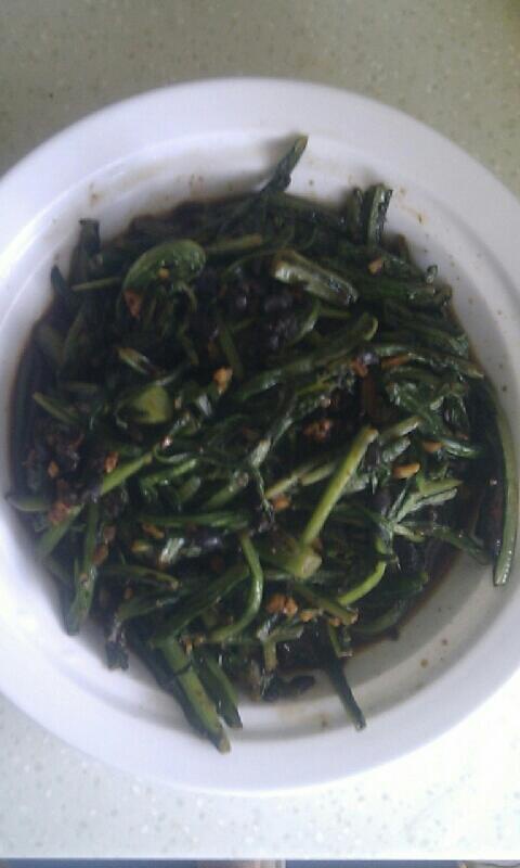 豆豉油麦菜