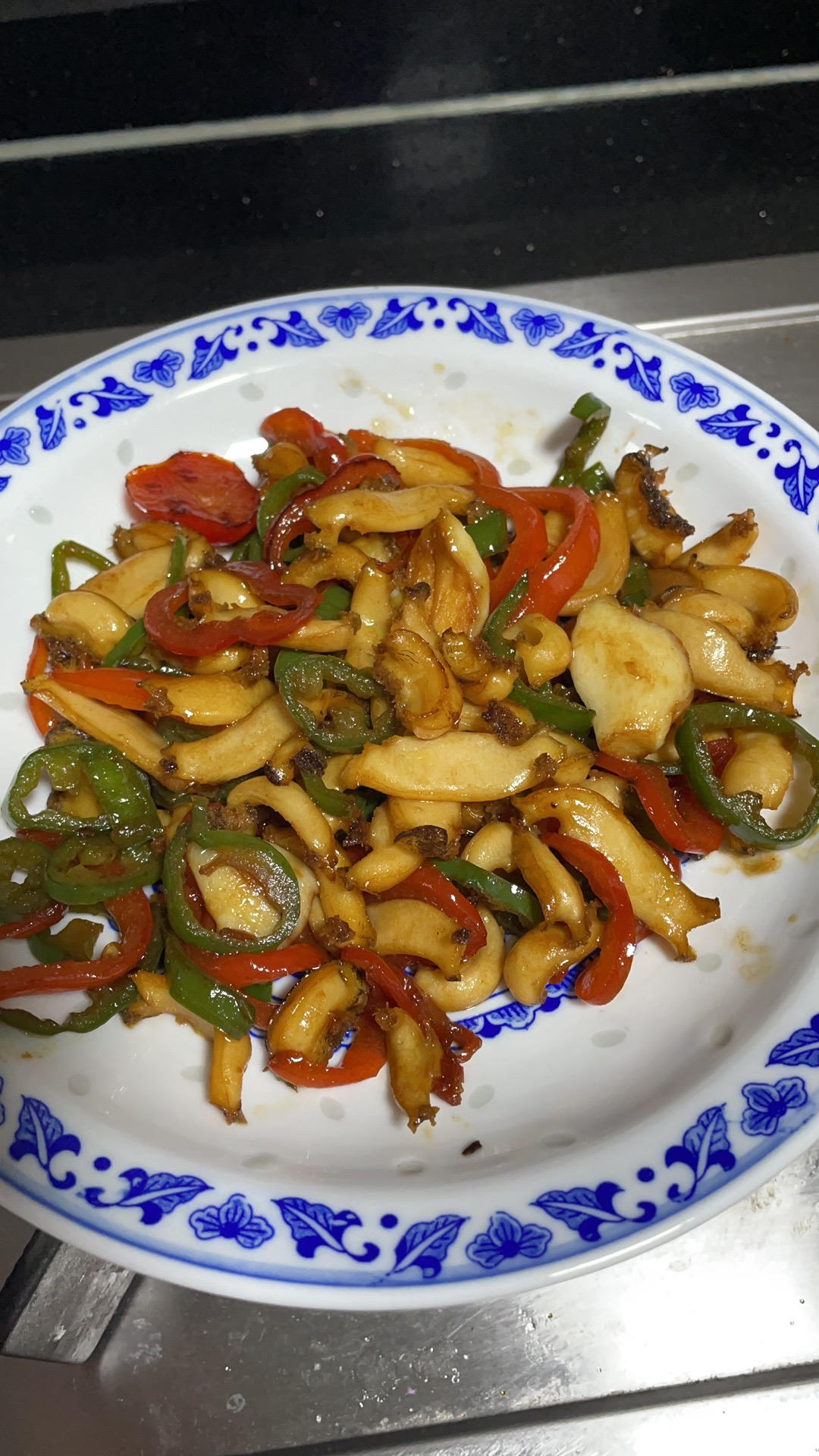 炒鲍鱼