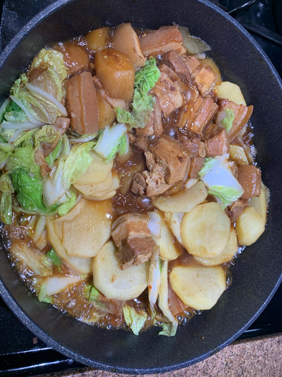 不焯水不放油的家常红烧肉