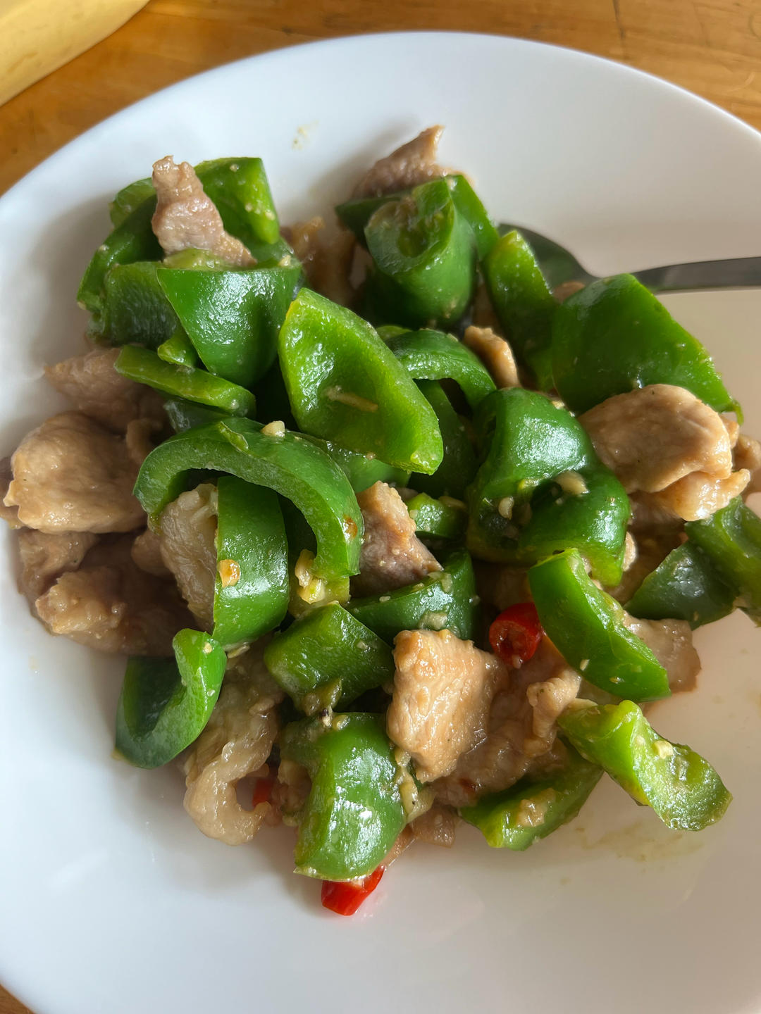 下饭神器👉青椒炒肉