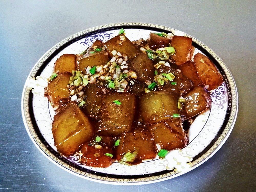 宁静致远ae做的蒜苗炒凉粉