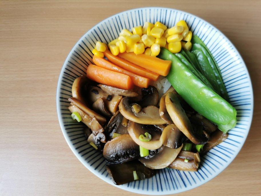 和风蘑菇饭（很适合做便当）