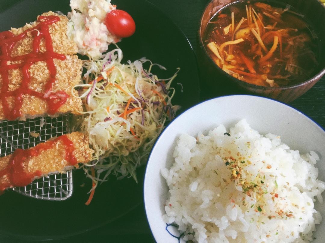 日式炸猪排（非油炸 揚げないとんかつ）