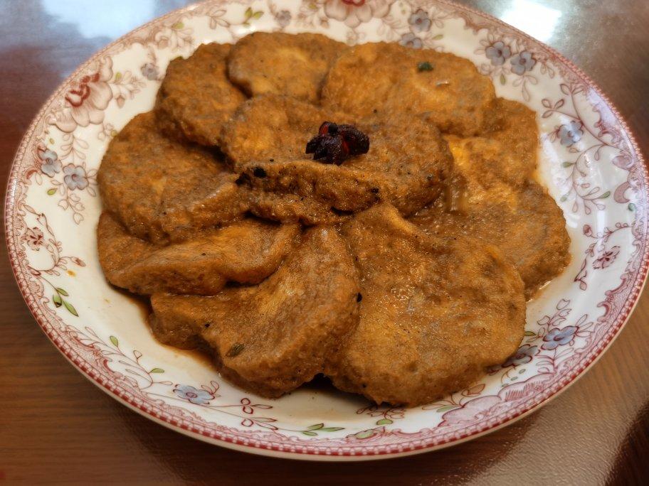 家常红烧素鸡