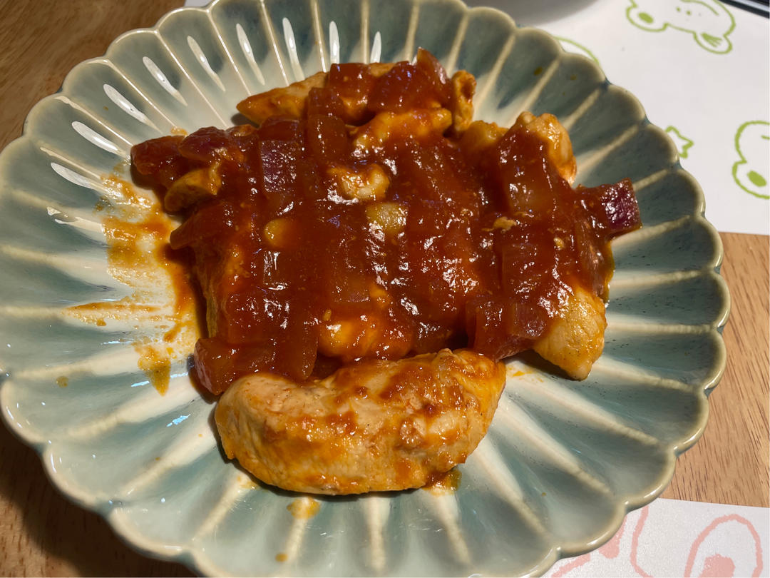 茄汁鸡小胸