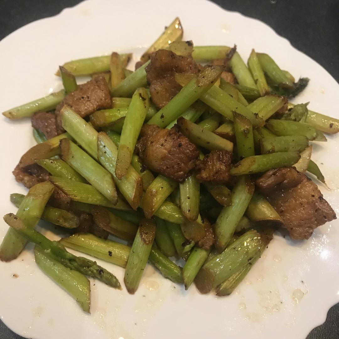 芦笋炒肉