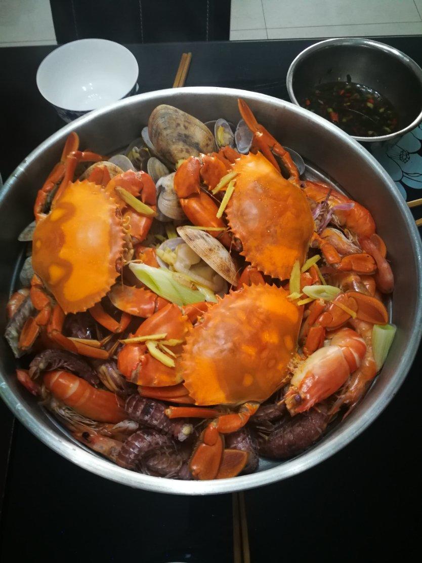 蒸蟹