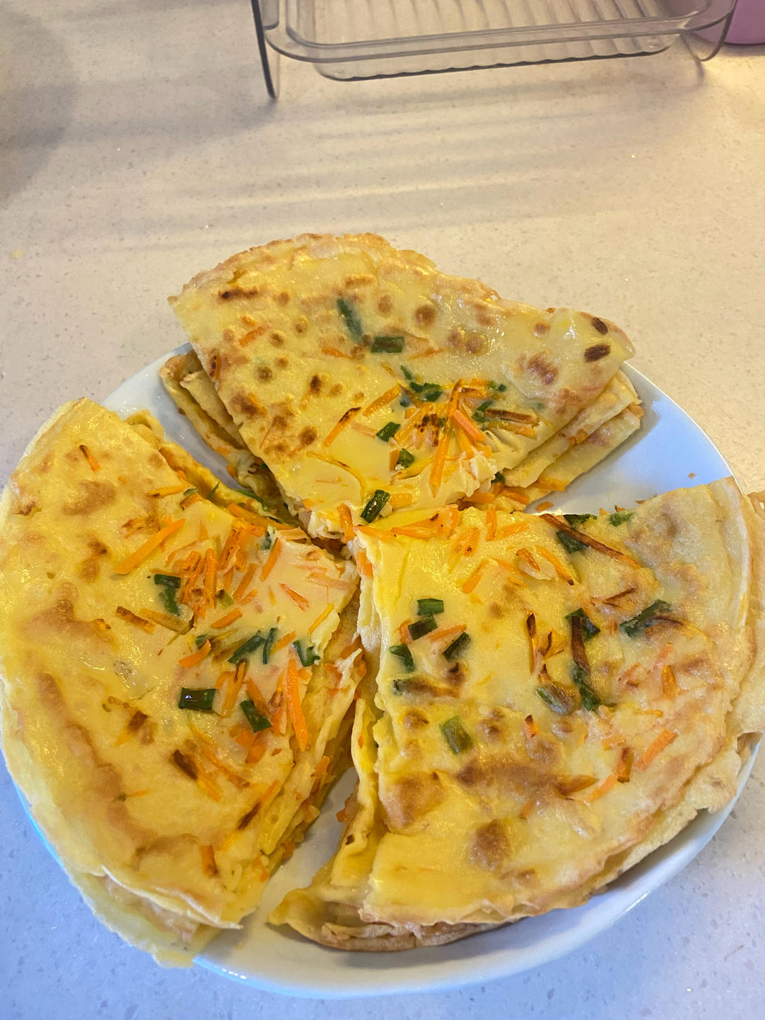 ⭐鸡蛋早餐饼⭐