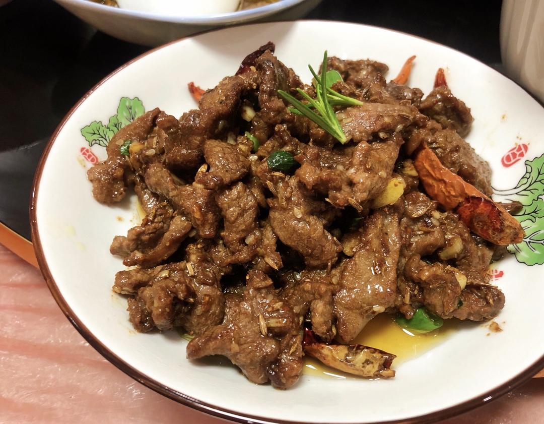 孜然牛肉（简单版）