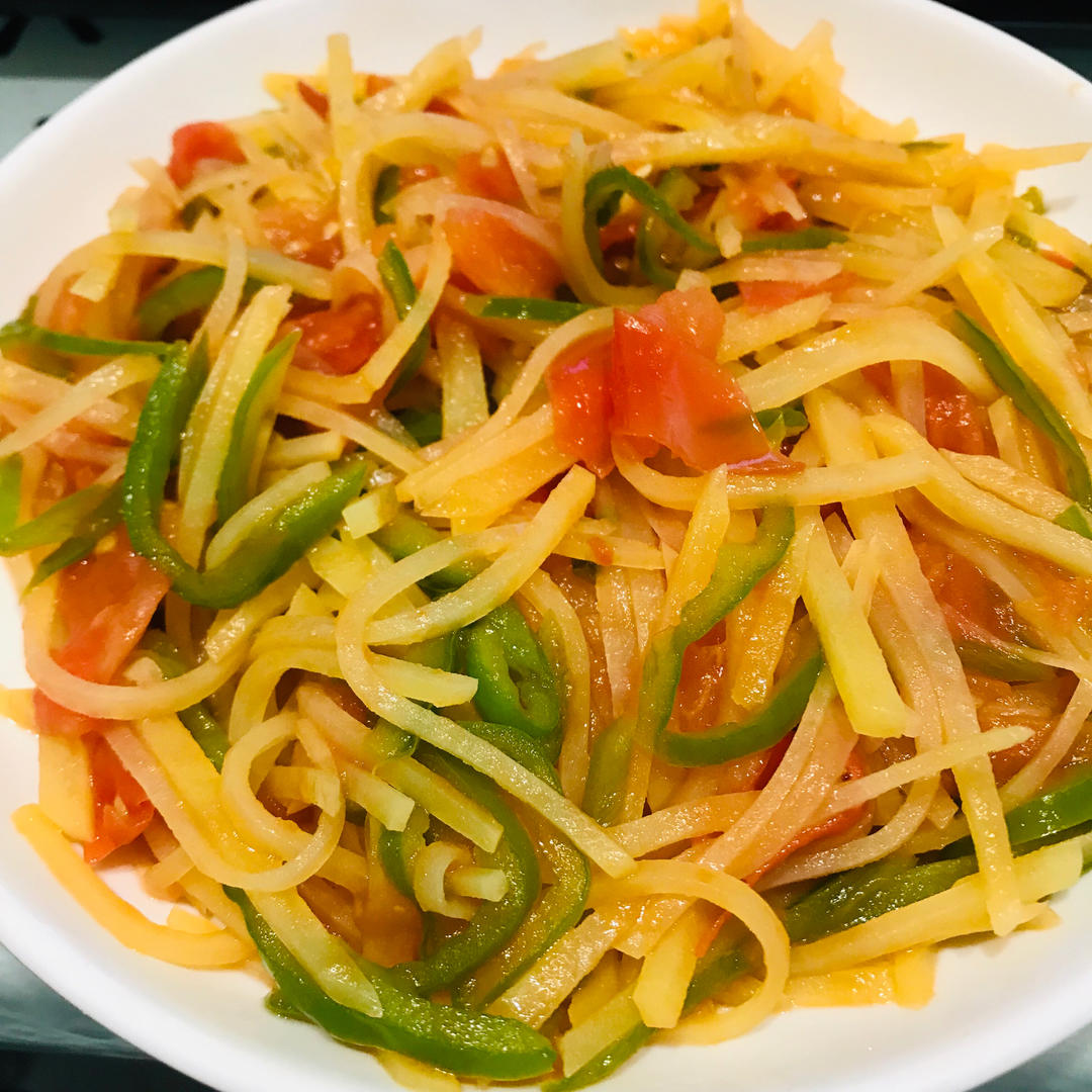 西红柿土豆丝