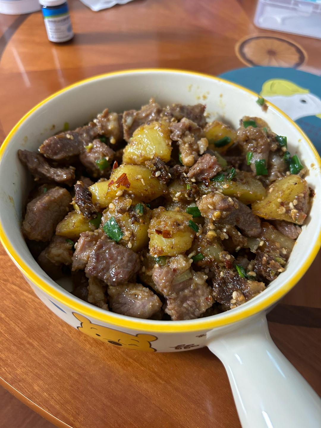 香辣孜然土豆牛肉粒，这么做巨巨巨好吃！！