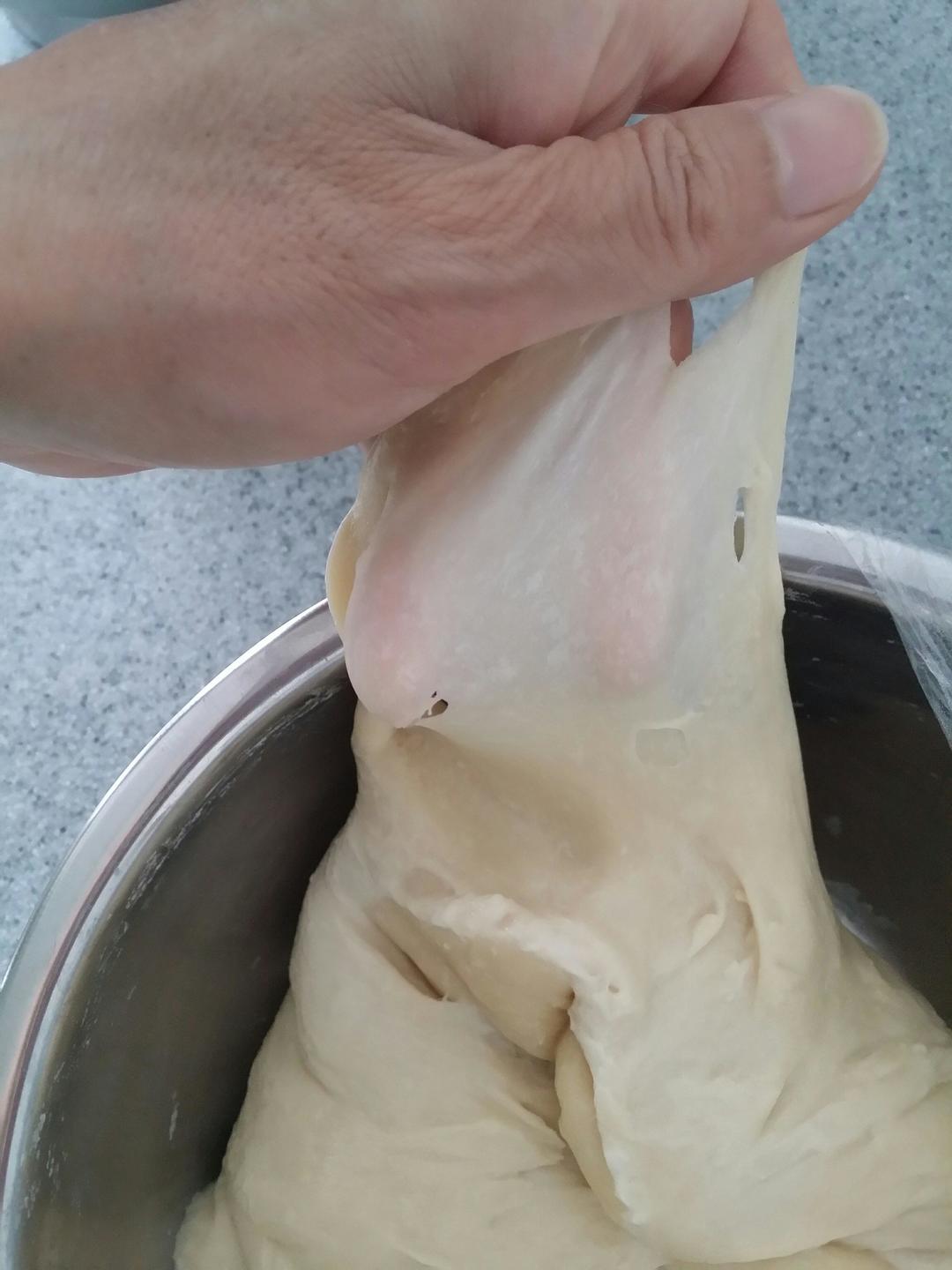 纯奶手撕吐司的做法 步骤1