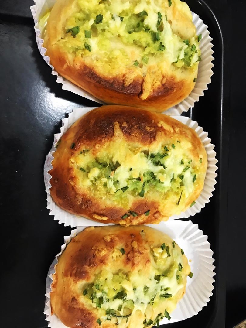 超软的蒜蓉面包&蒜香面包