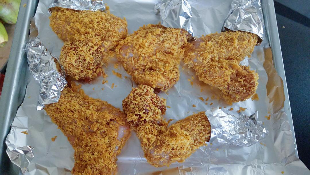 薯碎香酥鸡翅