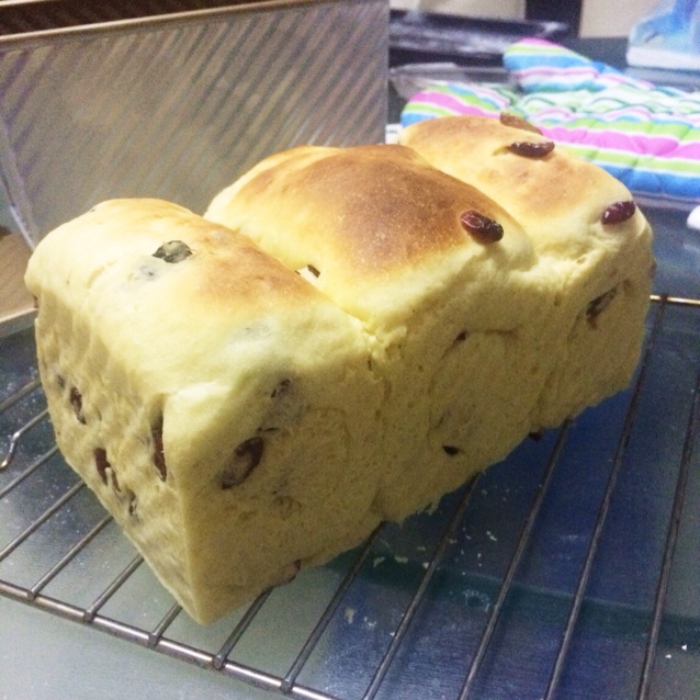 奶酪果干吐司