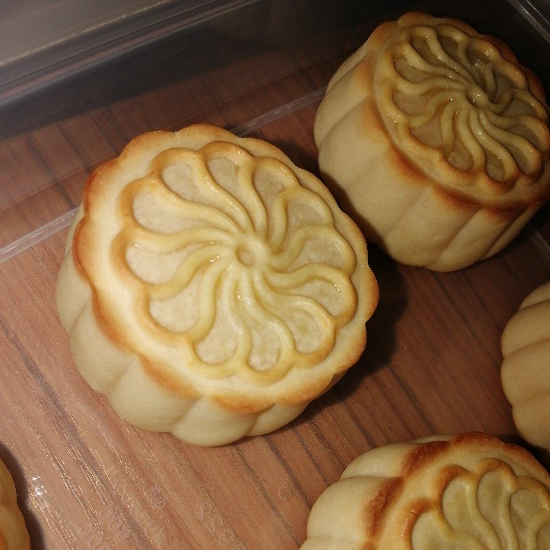 流心奶黄月饼（无吉士粉/转化糖浆版本）【曼食慢语】
