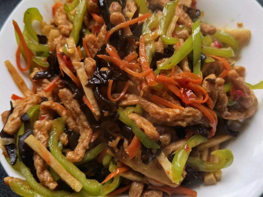 素鱼香肉丝