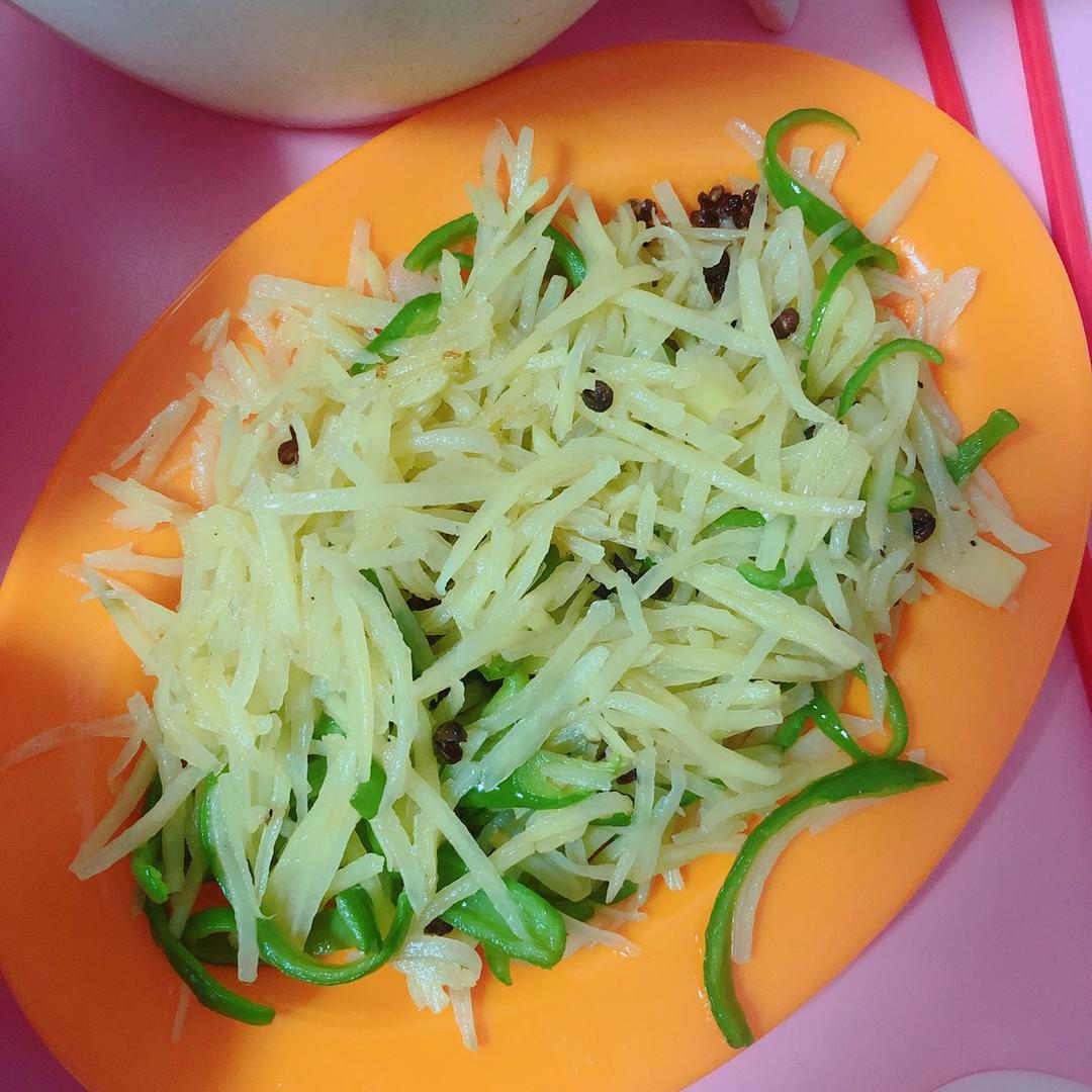青椒土豆丝