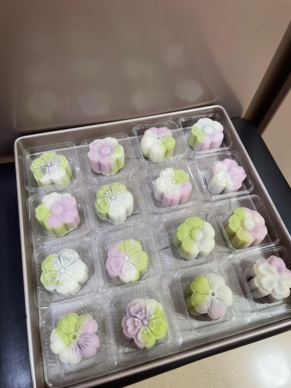 不干不硬的冰皮月饼