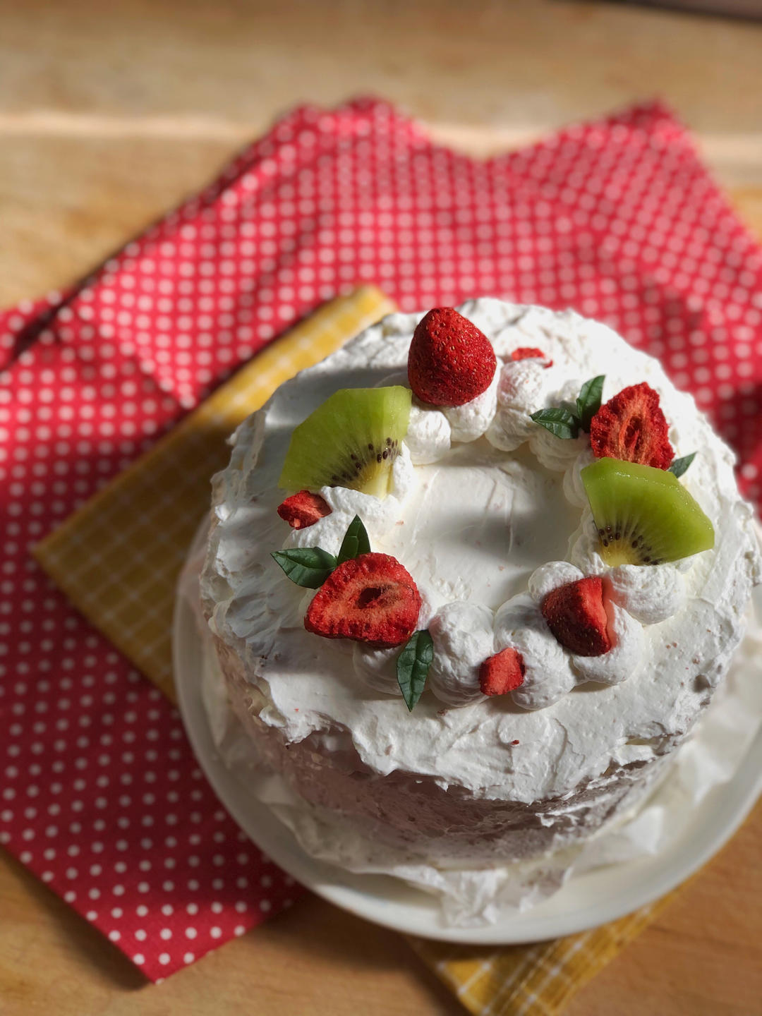 超柔软6寸戚风蛋糕(附8寸配方)零失败 超详细‼️含操作视频