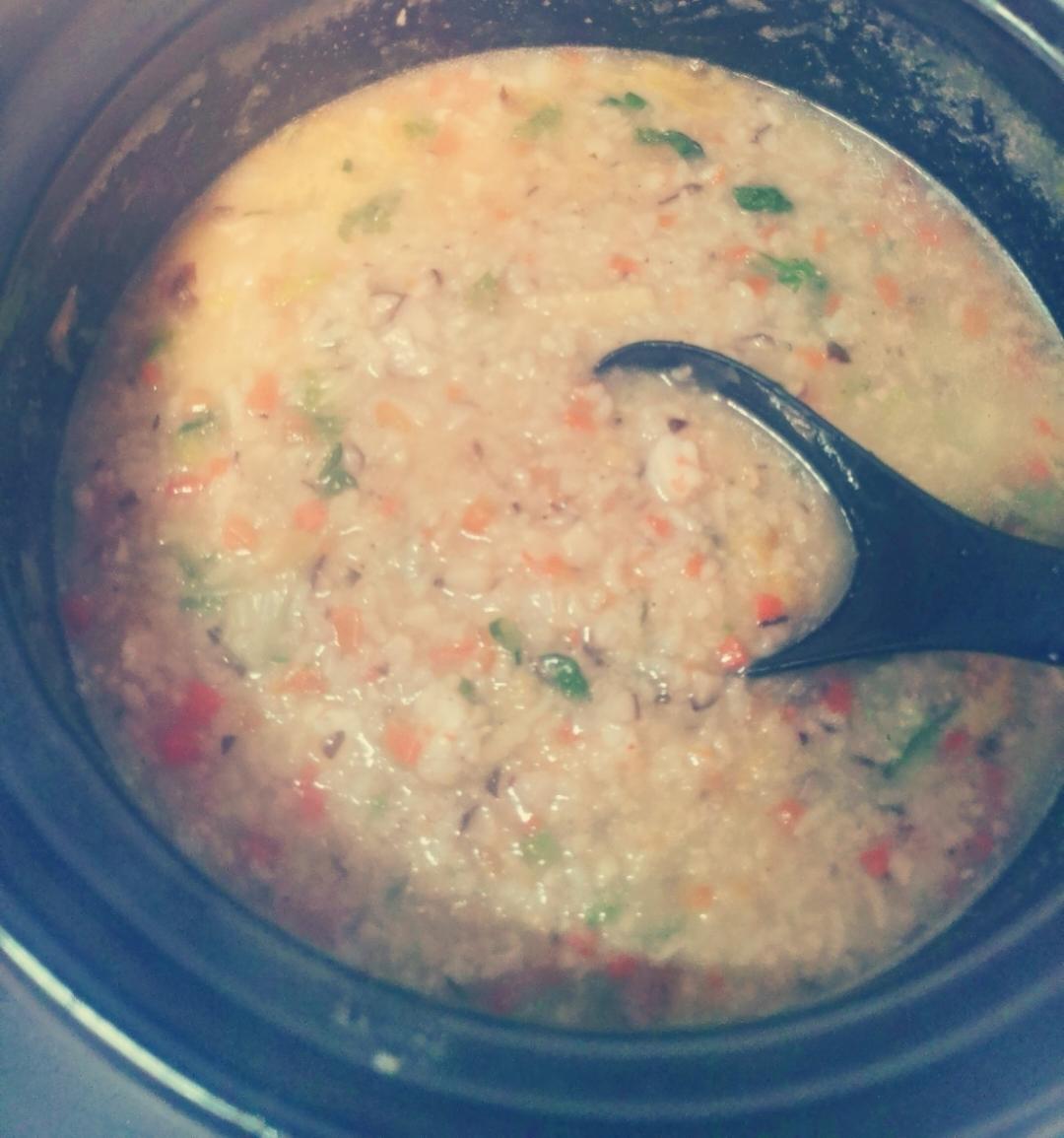 超美味的鲜虾粥