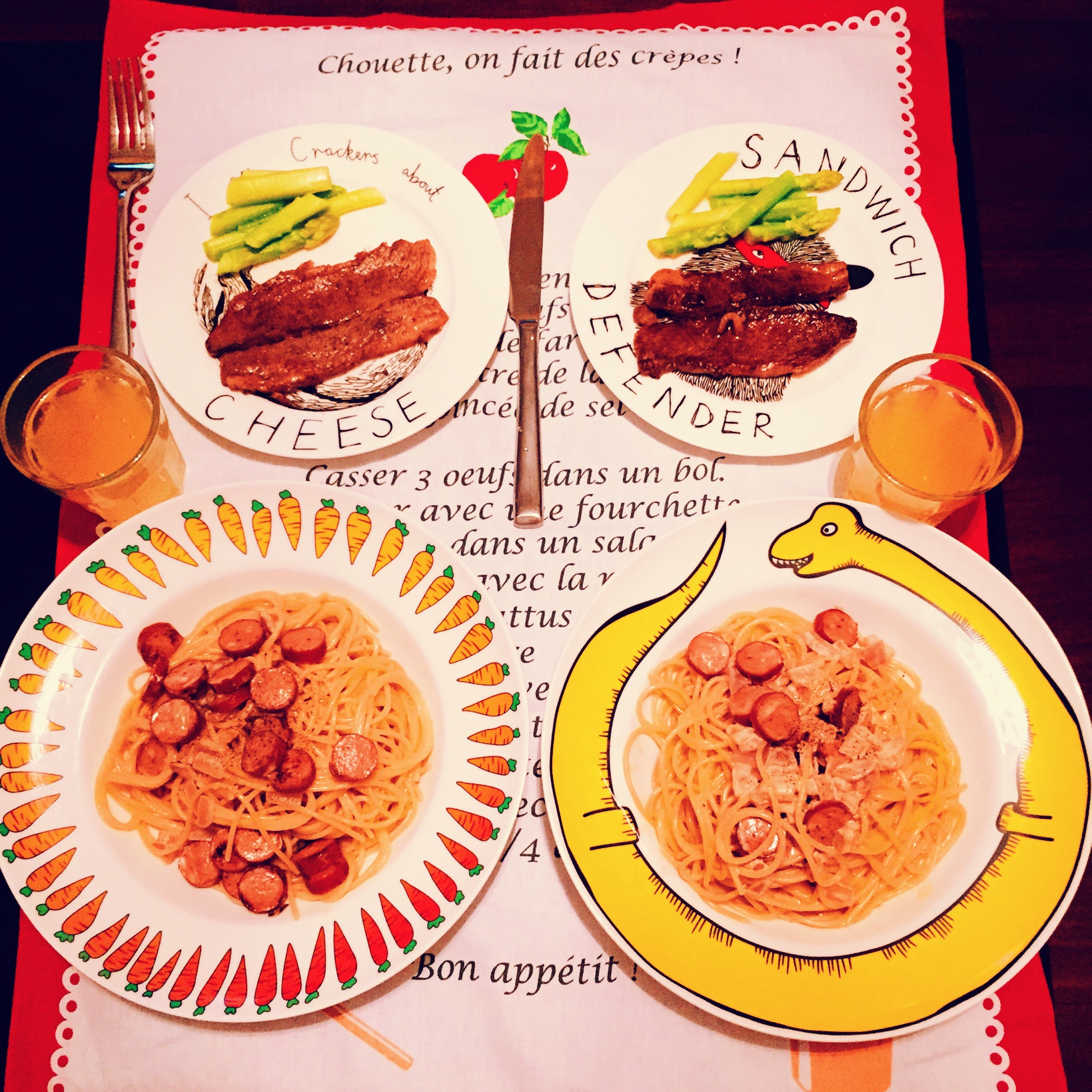 奶油培根意大利面