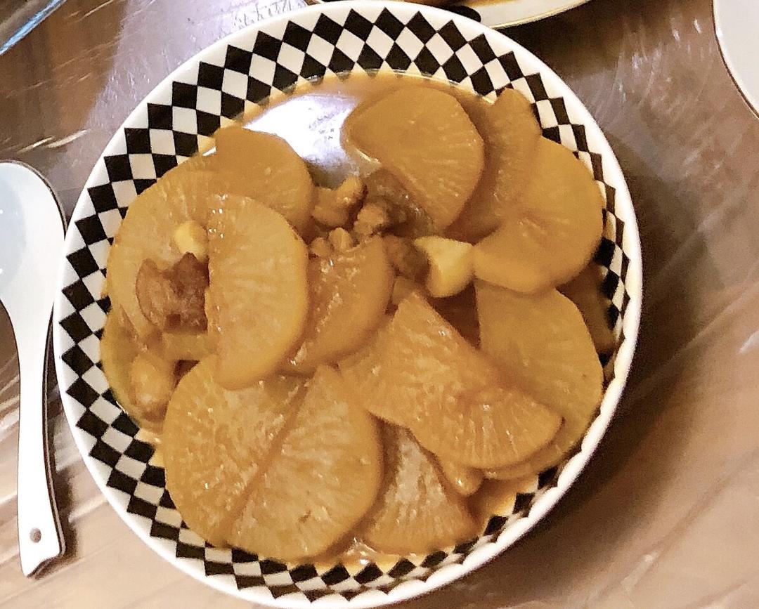 家烧白萝卜的做法