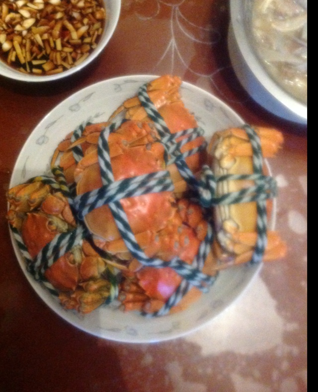 清蒸大闸蟹