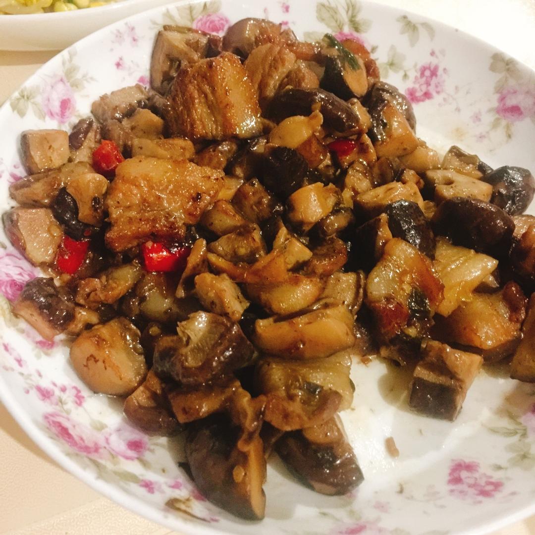 香菇炒肉