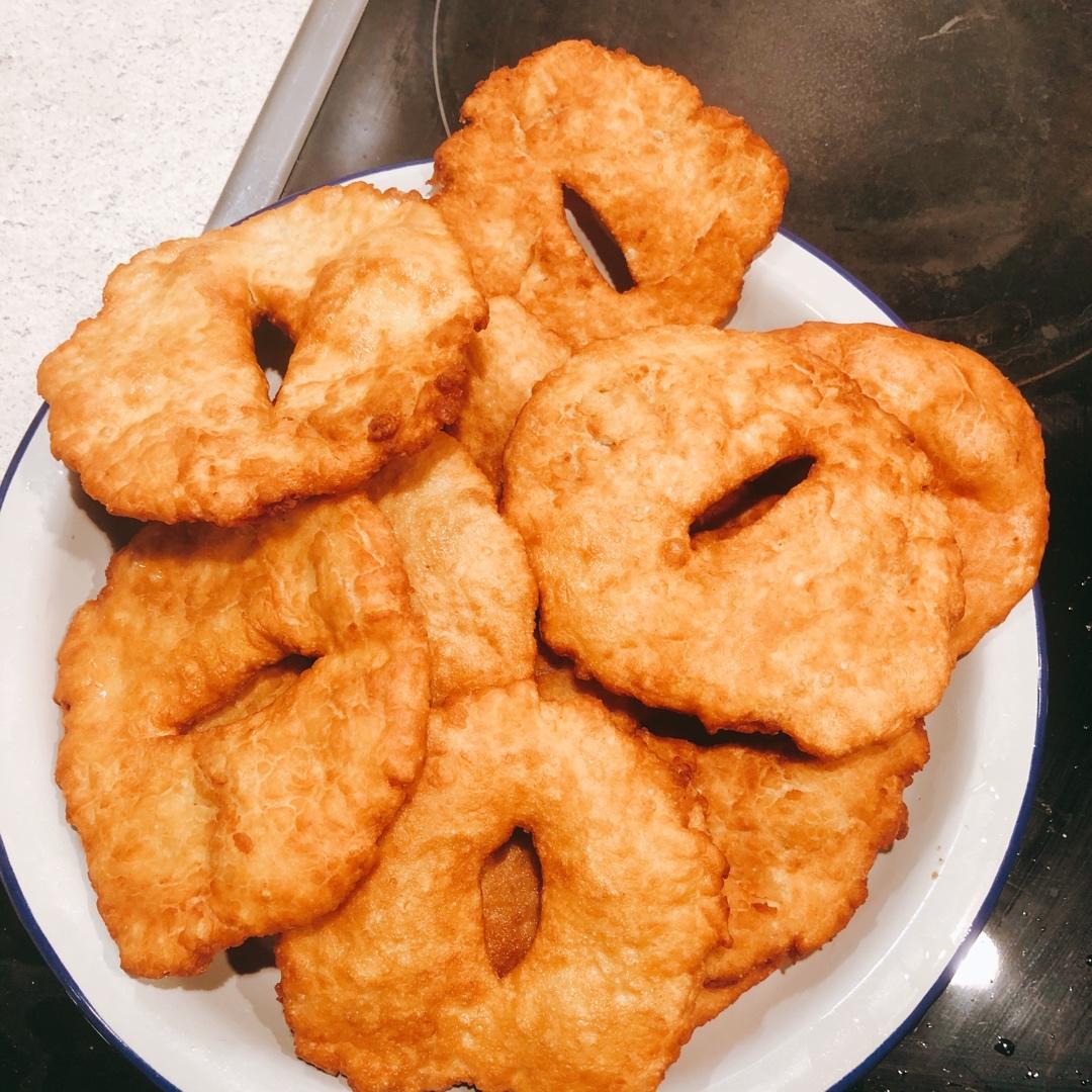 健康美味的炸油饼（糖油饼）