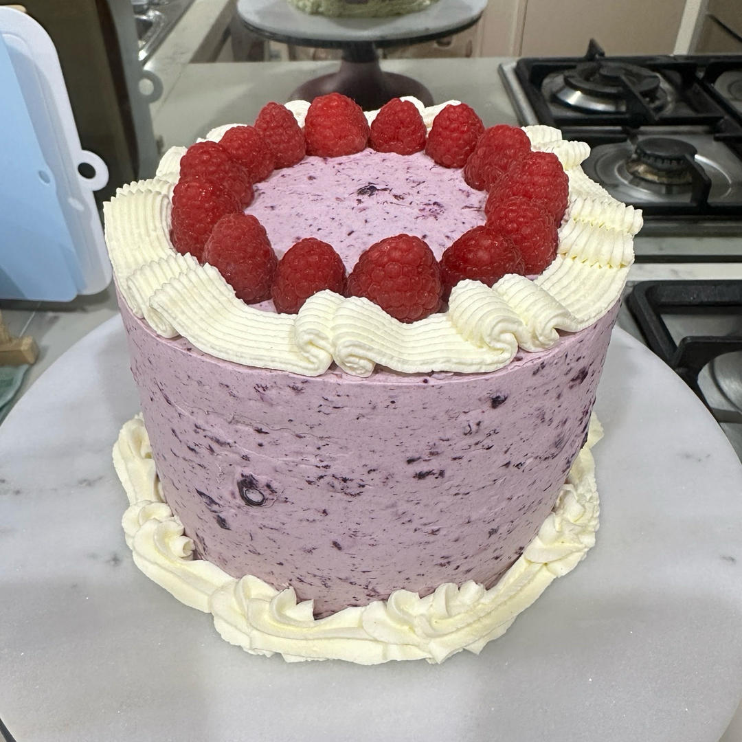 蓝莓可可蛋糕🫐