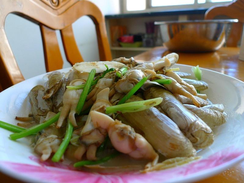 清炒蛏子的做法