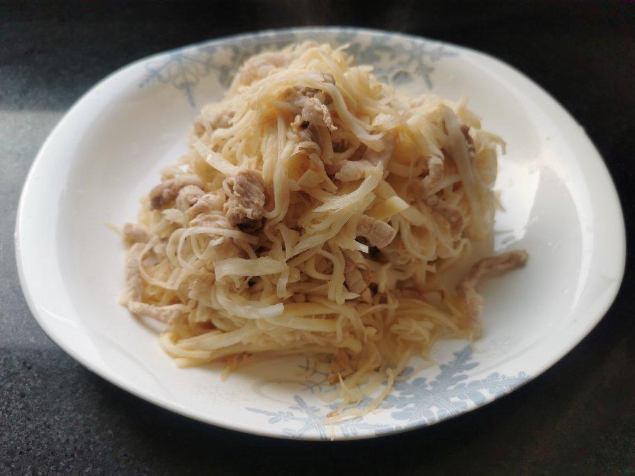 茭白炒肉丝