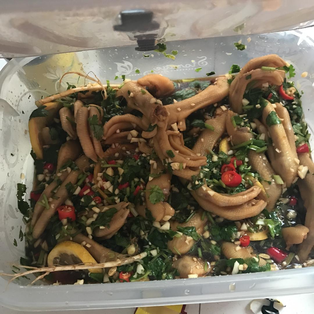 超好吃的🍋酸辣凤爪