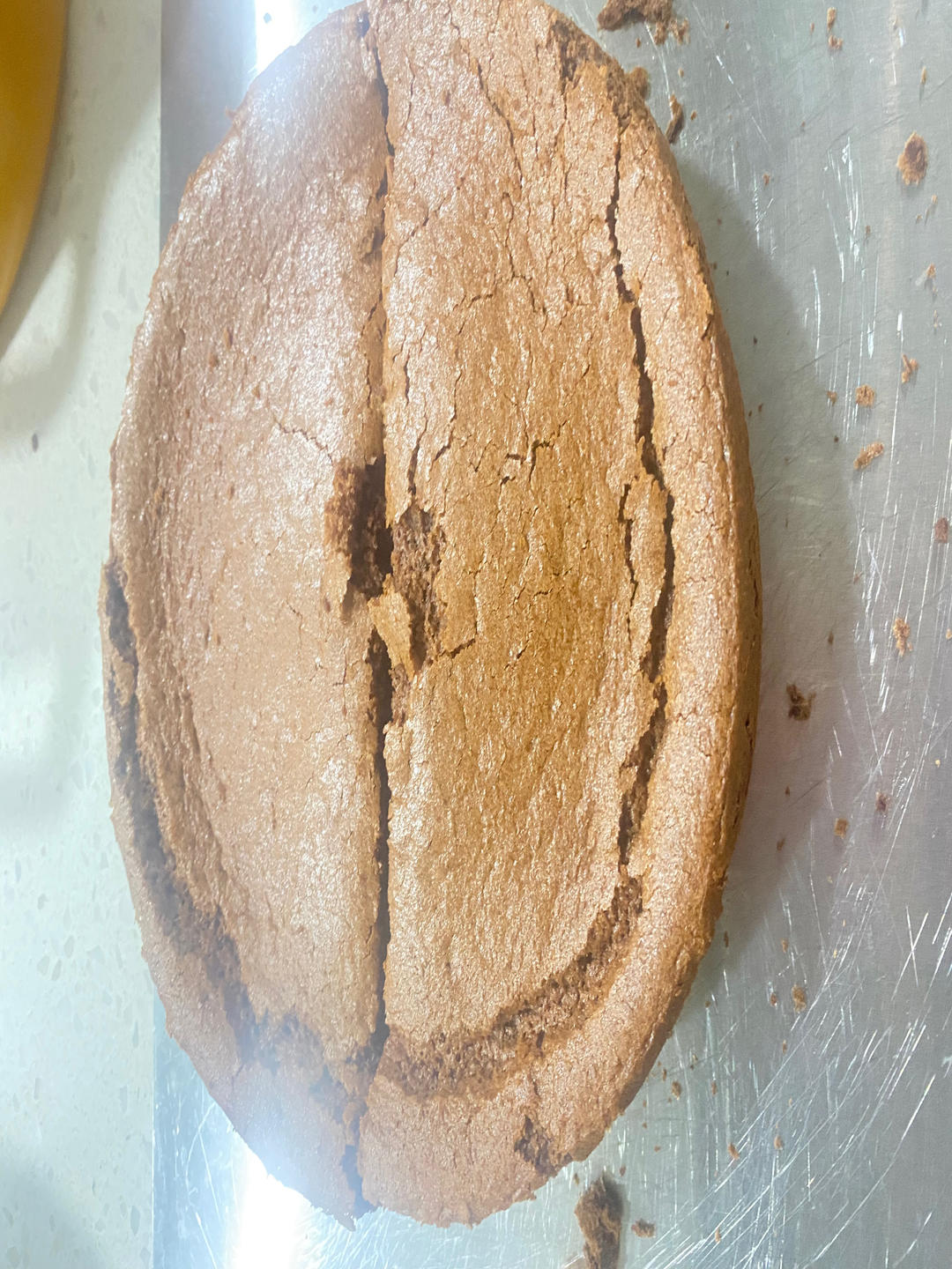 不凹不裂🌟六寸可可戚风蛋糕