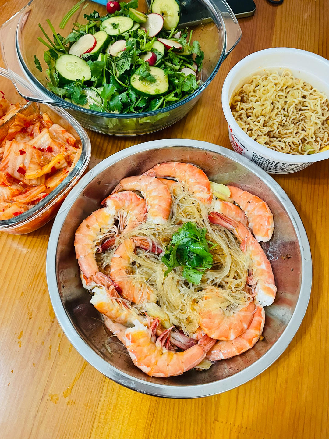 蒜蓉粉丝蒸虾🦐