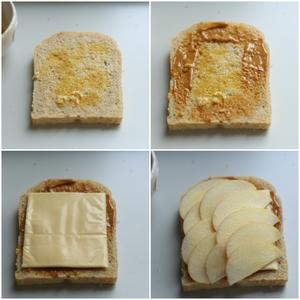 【北鼎烤箱食谱】春日元气早餐之快手三明治的做法 步骤4