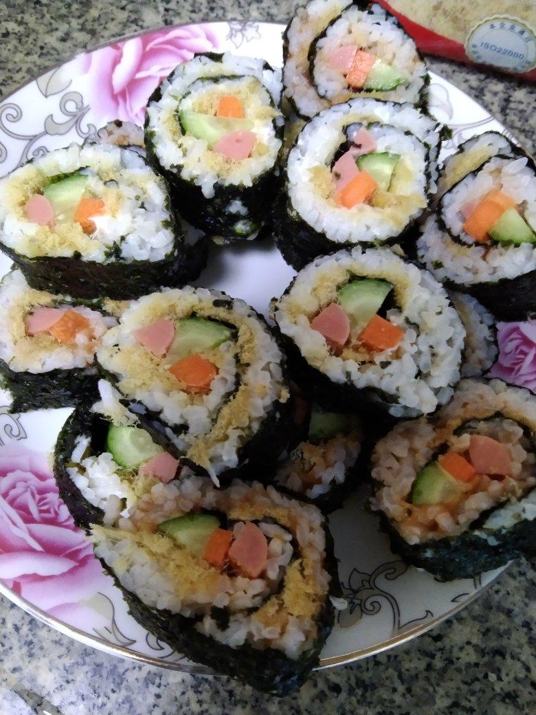 🍣家庭版寿司 | 无寿司醋、无寿司米版本👩🏻‍🍳