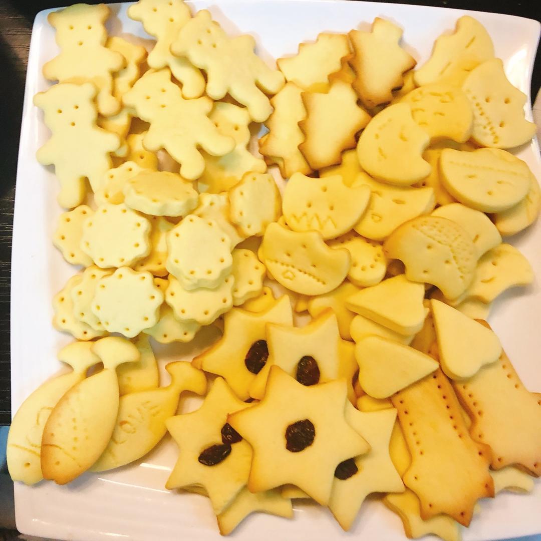 卡通黄油饼干