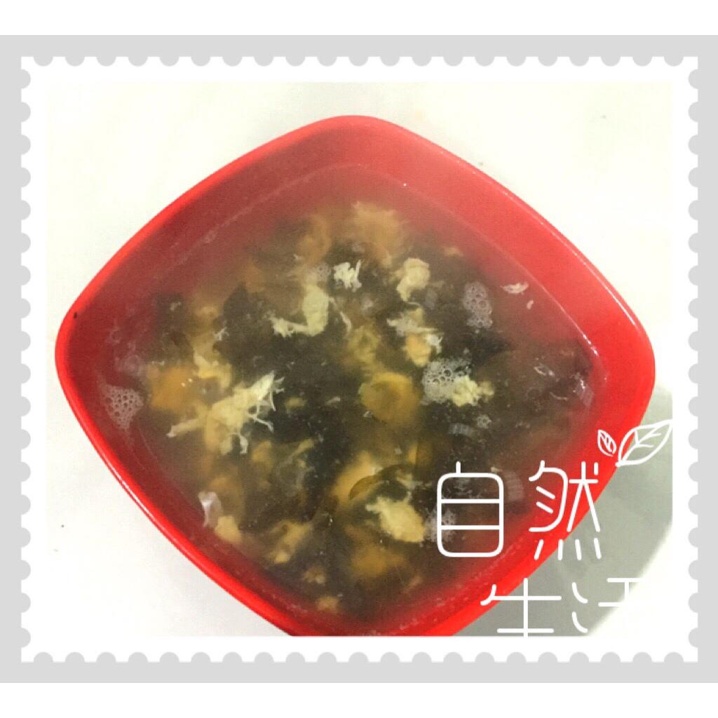 （一款超简单的早安暖汤）紫菜蛋汤💦