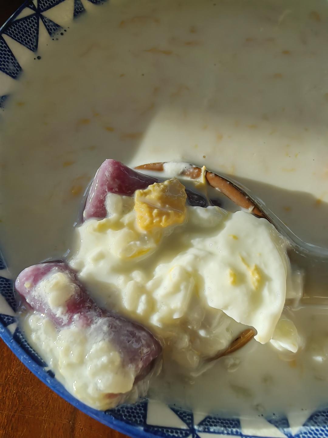 棉滑、甜香的酒酿鸡蛋糖水～毫无酸味的配方