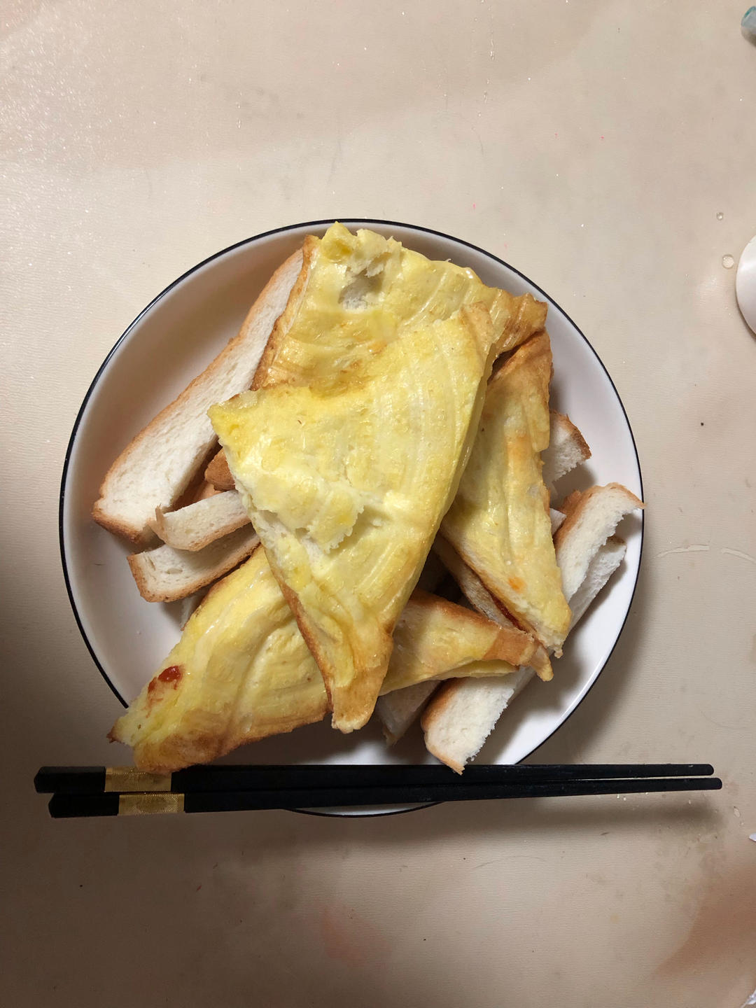 空气炸锅版芝士西多士，好吃又方便的早餐